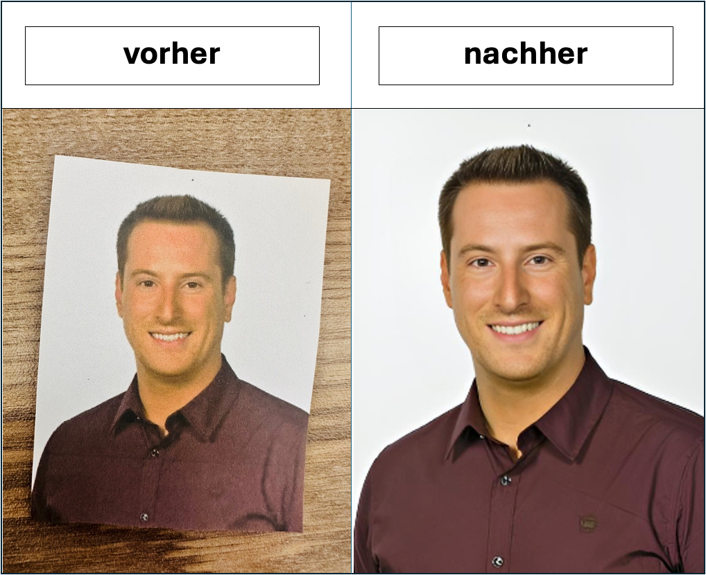 Perfektionieren Sie Ihr Bewerbungsfoto