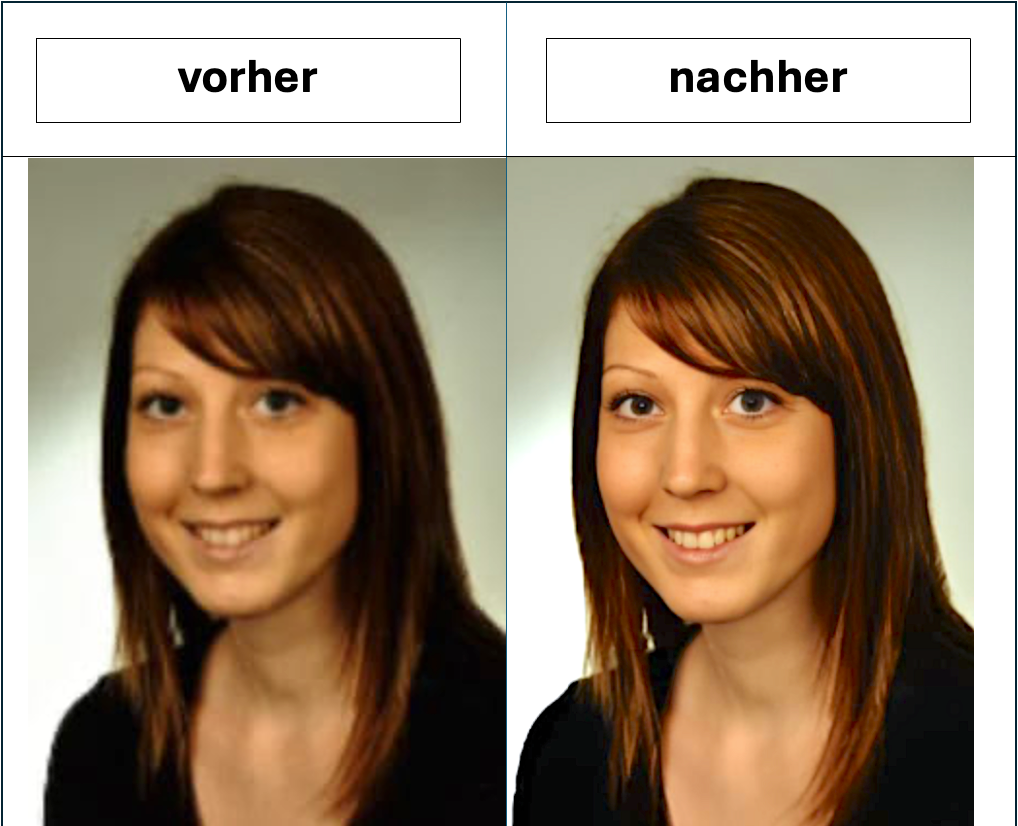 Perfektionieren Sie Ihr Bewerbungsfoto