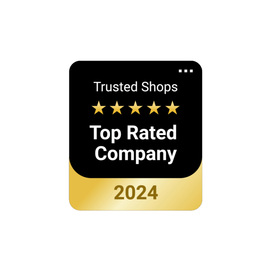 Trusted Shops Top Rated Company Award 2024