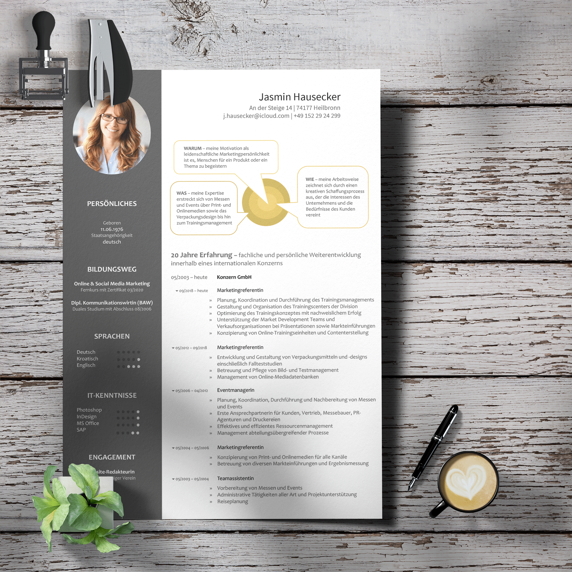 OnePager Facharbeiter