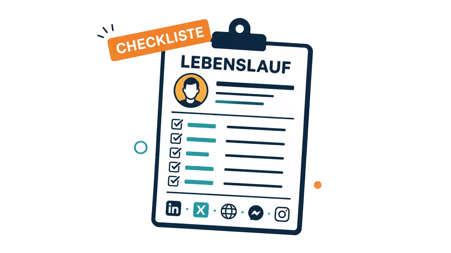 Lebenslauf Checkliste 2026: Was unbedingt rein muss (inkl. Profi-Tipps)