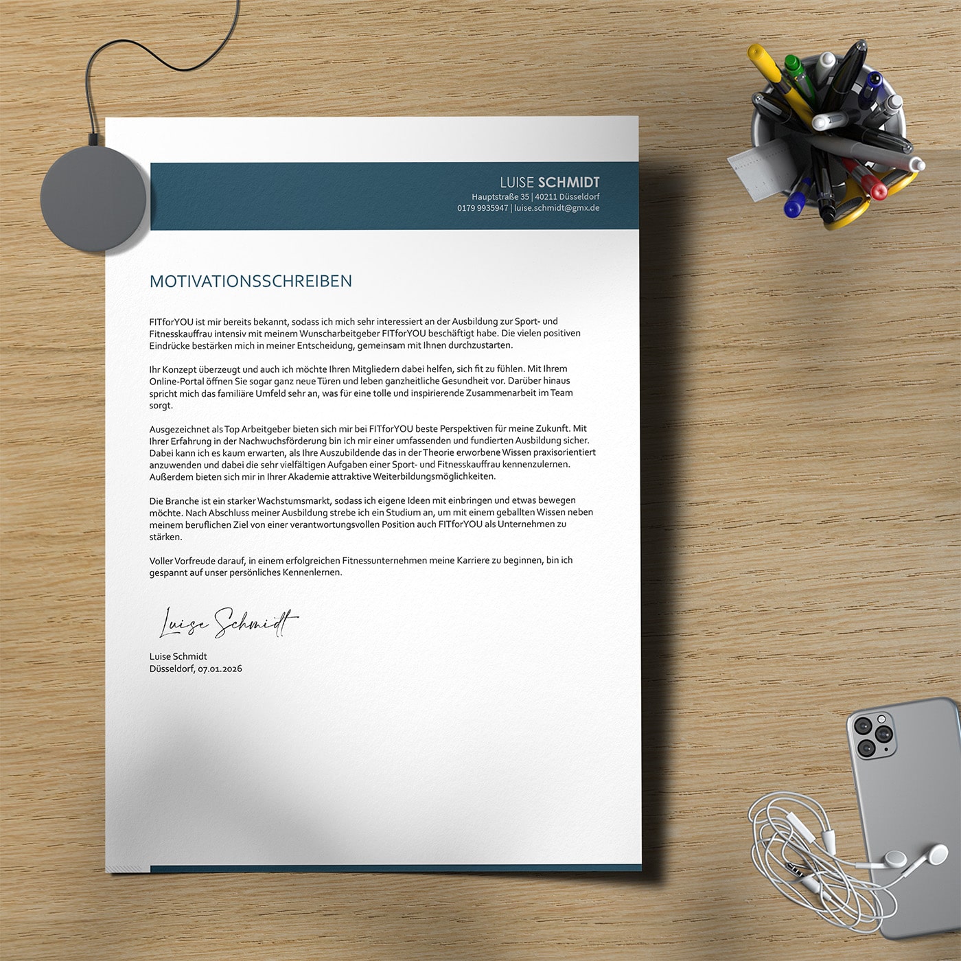 Einzelne Dokumente für Nachwuchstalente