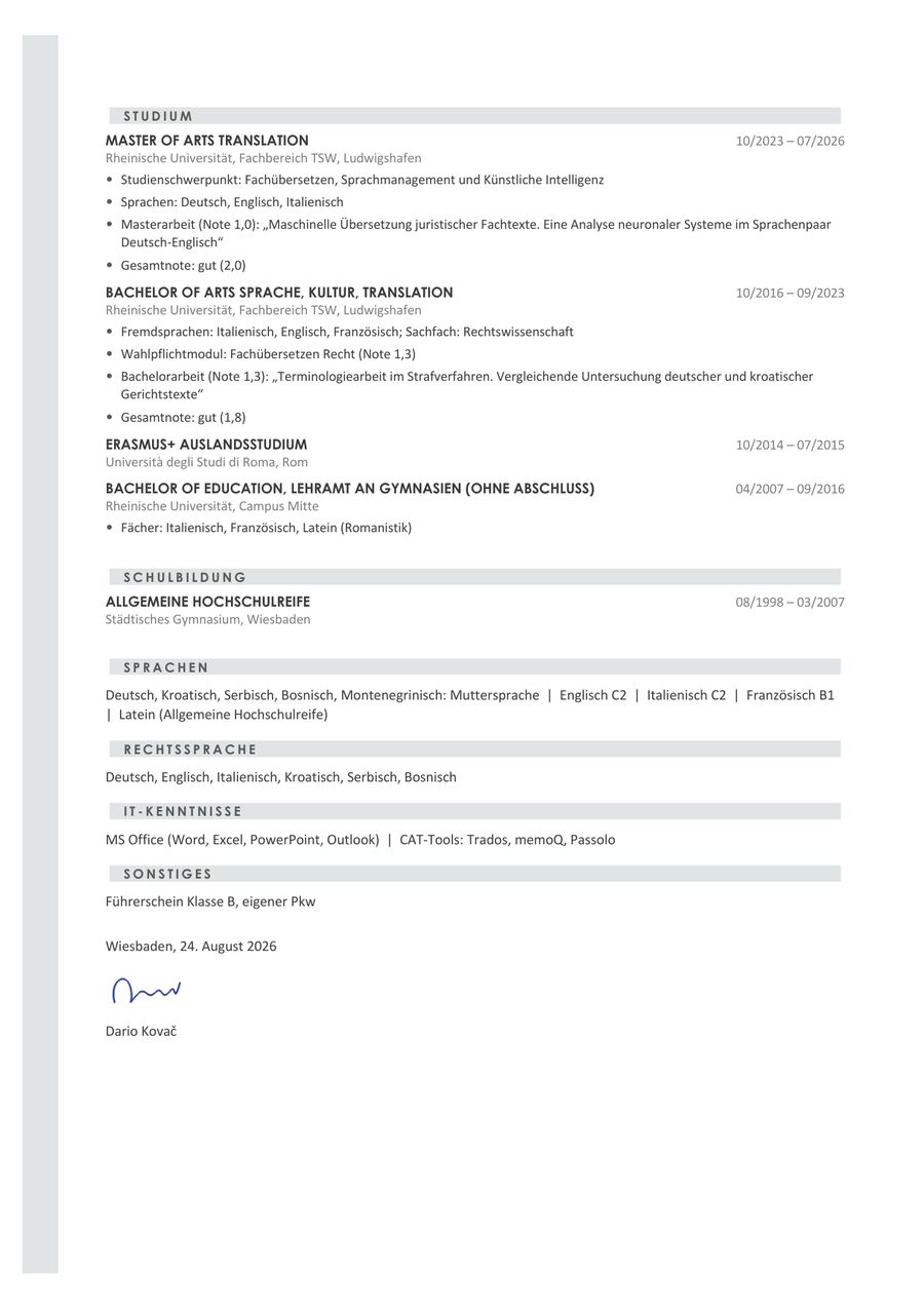 Professionelle Bewerbung von Bewerbung Schreiber, Seite 5